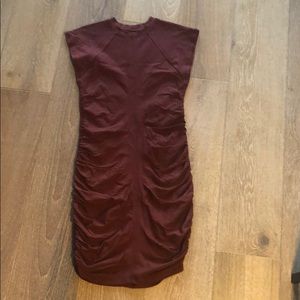 Athlete Ruched Bodycon dress